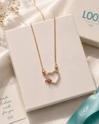 Flutter Heart Necklace