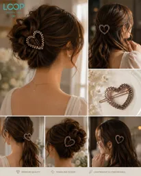 Gold Heart Pin