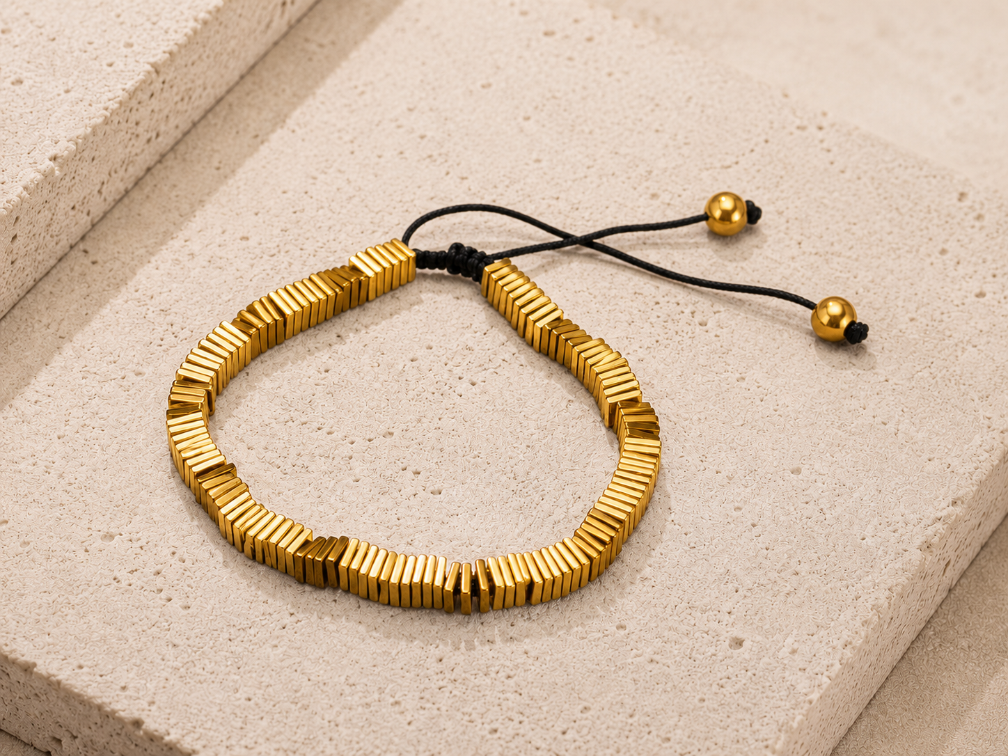 Luxury Adjustable Bar Bracelet