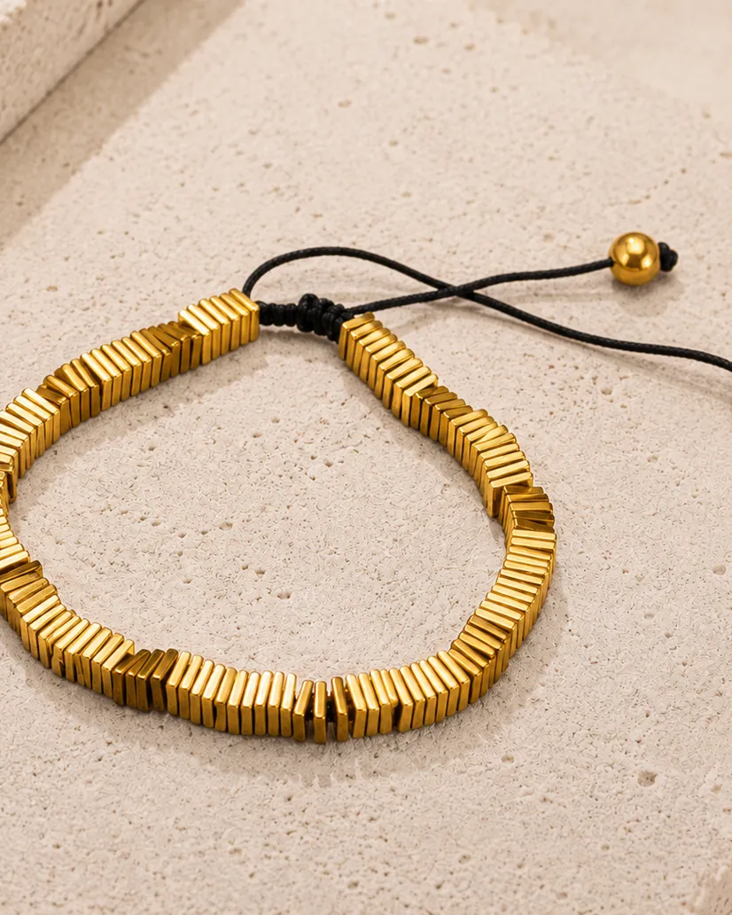 Luxury Adjustable Bar Bracelet