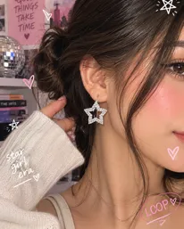 Loop Starry Glam Earrings