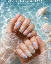 Loop Ocean Pearl Tide Nails